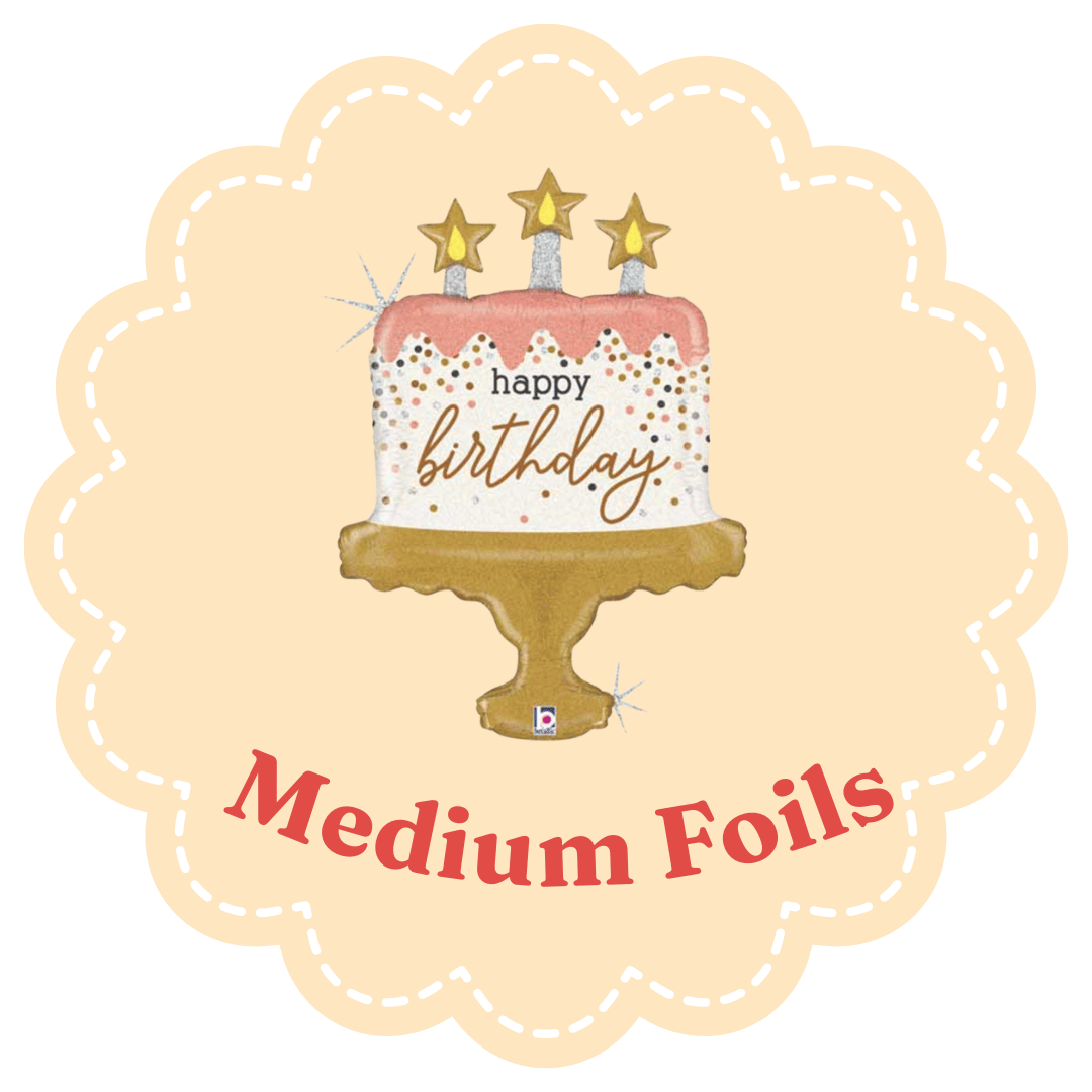 Medium Foil Balloons - Bashify Event Co.
