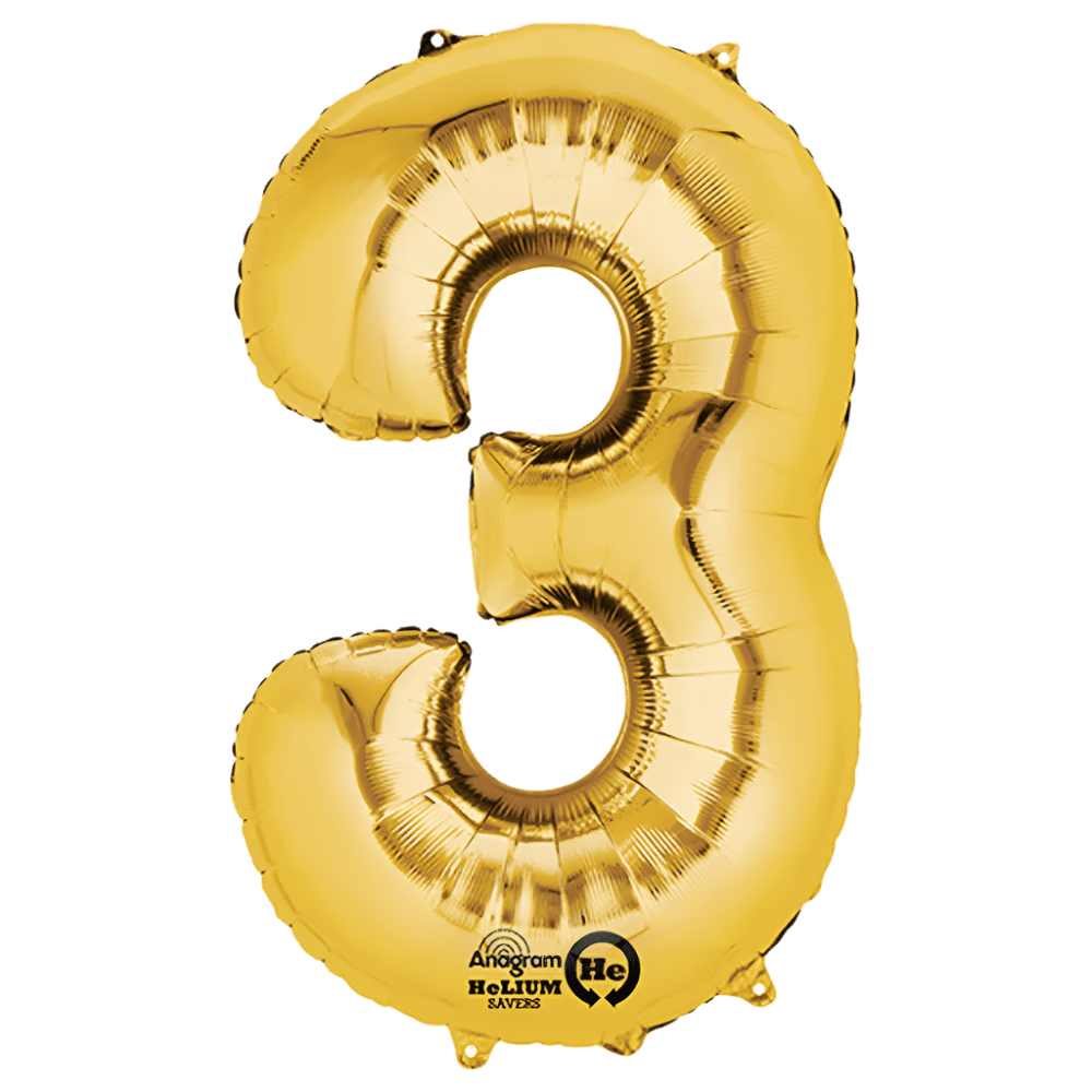 Gold Foil Numbers