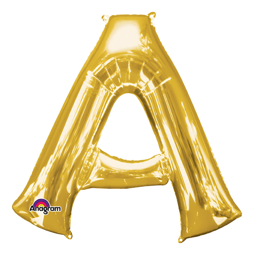 Large Gold Foil Letters