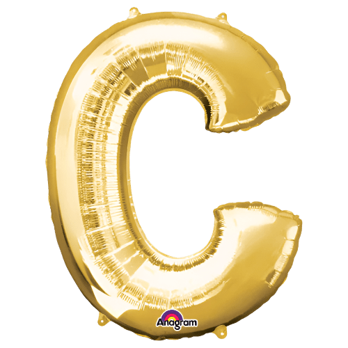 Large Gold Foil Letters