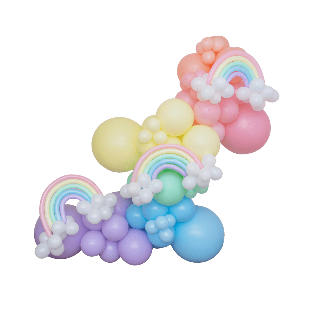 Rainbow Balloon Garland Kit