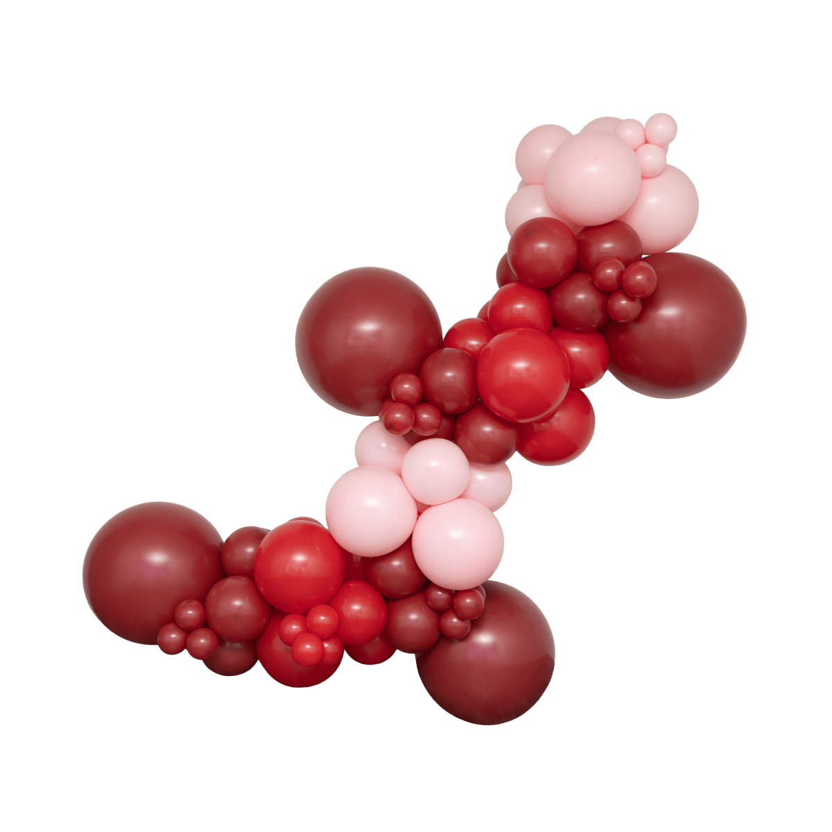 The Red Christmas Balloon Garland Kit