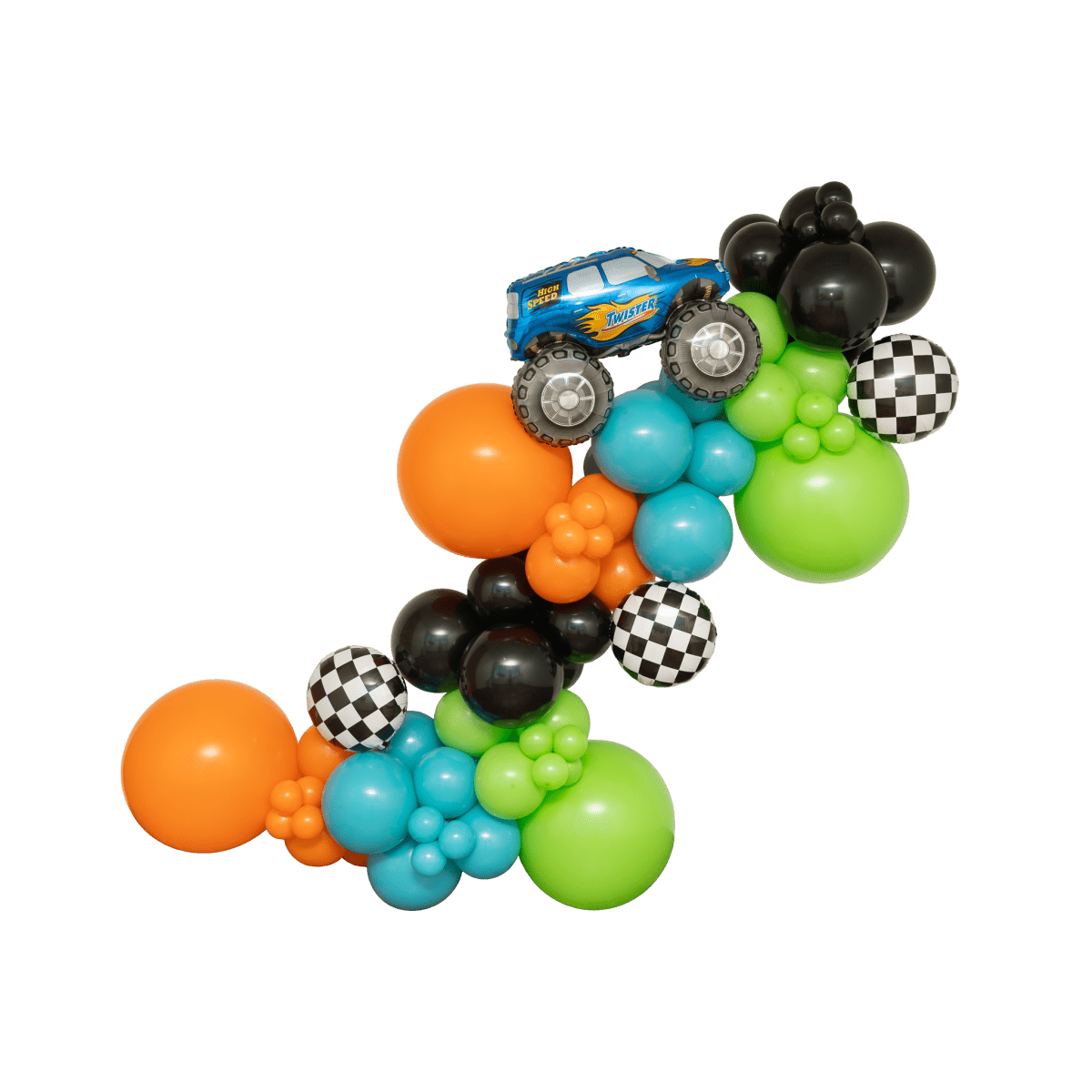 Monster Truck Balloon Garland Kit