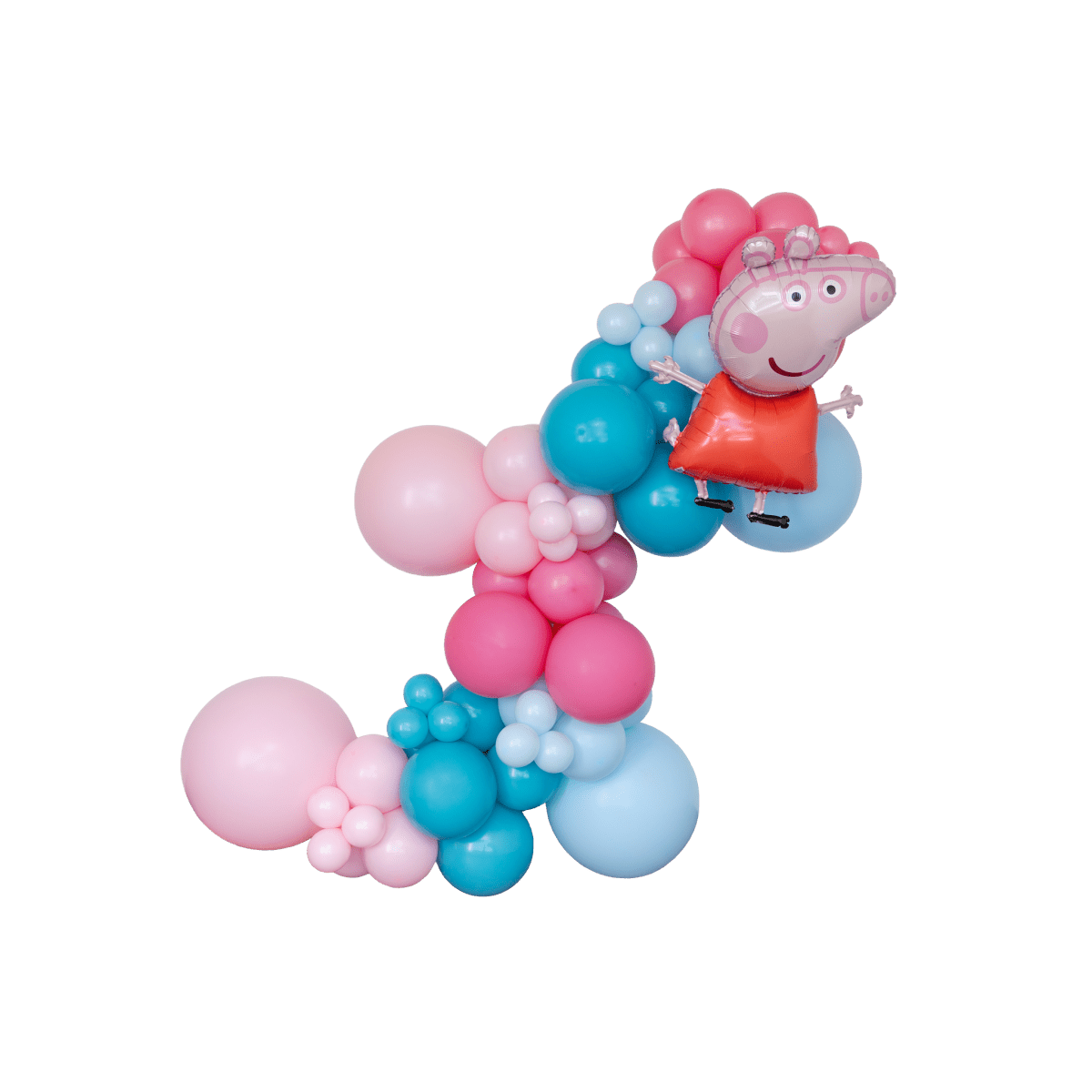 Peppa Pig Balloon Garland Kit