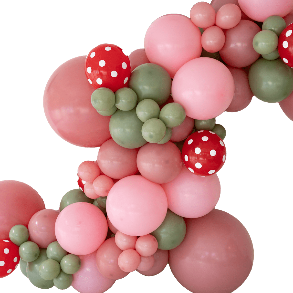 Strawberry Patch Balloon Garland Kit