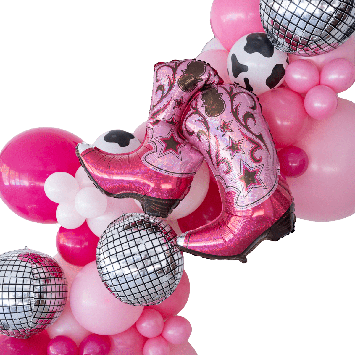 Disco Cowgirl Balloon Garland Kit
