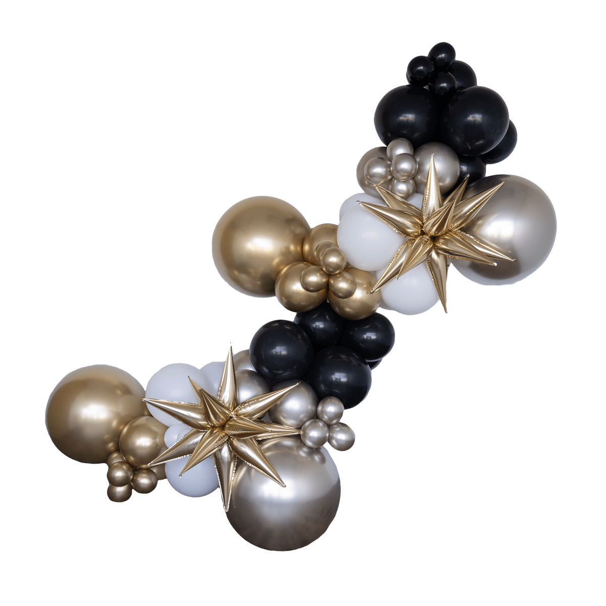 Golden New Year Balloon Garland Kit