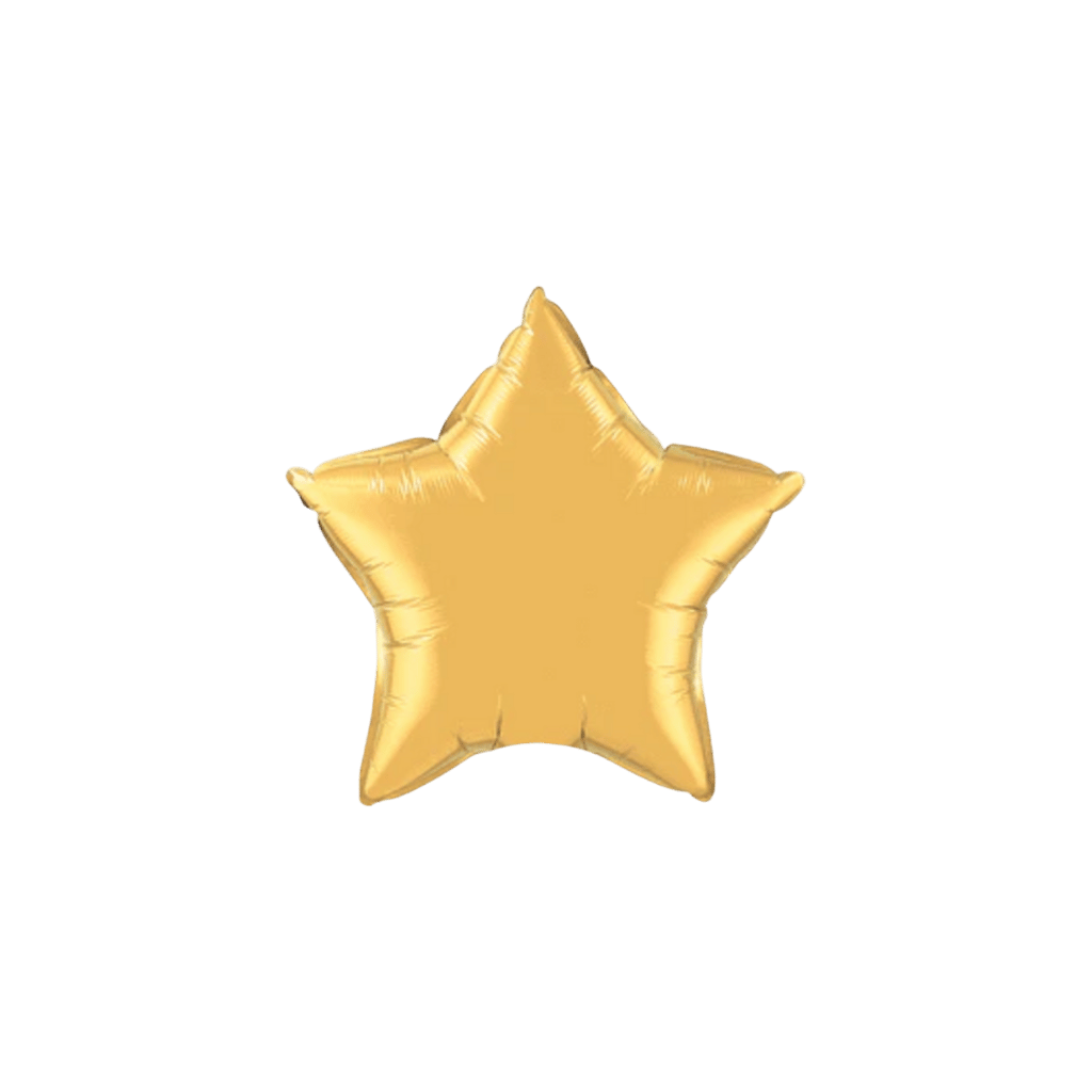 Gold Star Foil Balloon