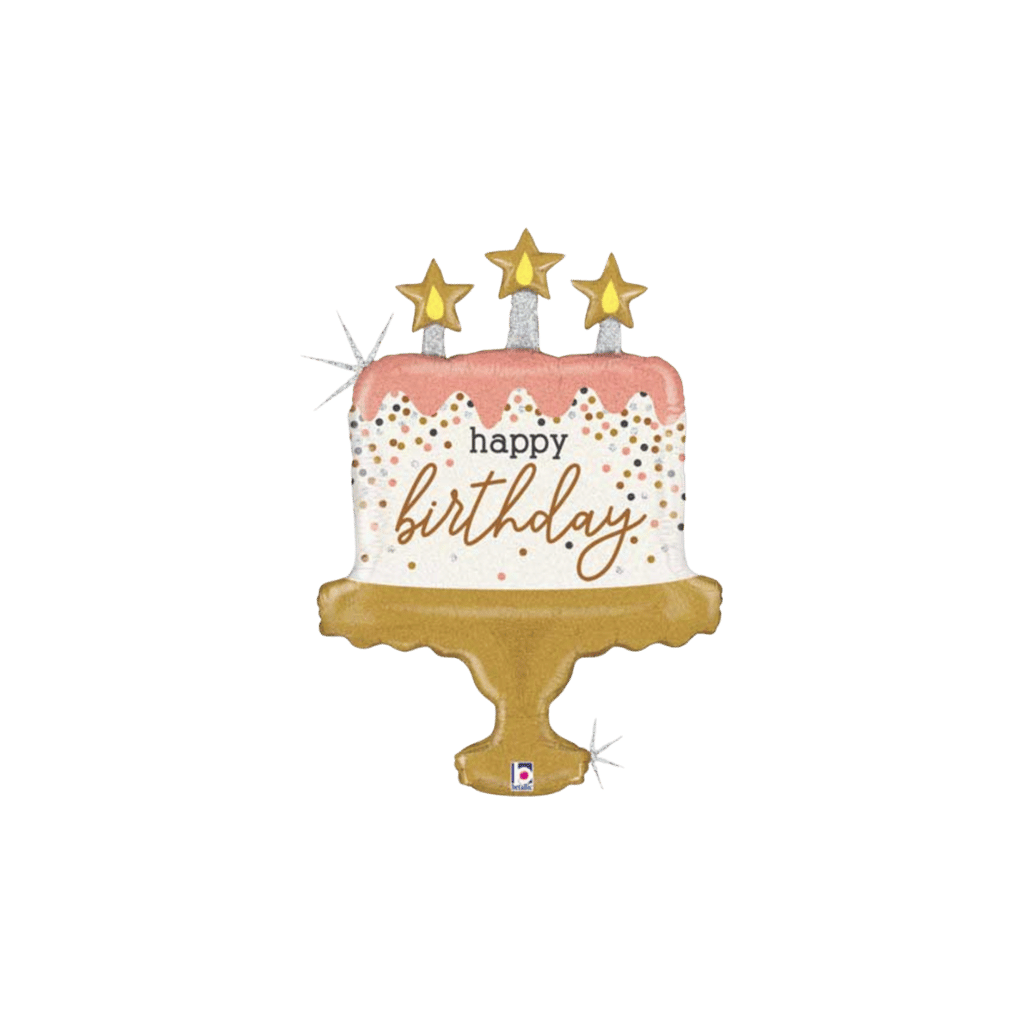 Birthday Confetti Cake Balloon