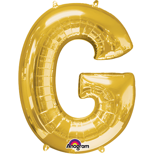 Large Gold Foil Letters