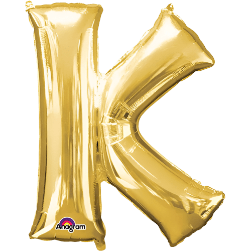 Large Gold Foil Letters