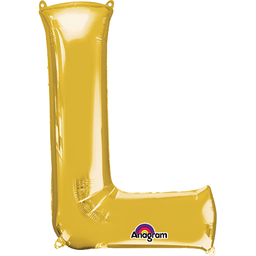 Large Gold Foil Letters