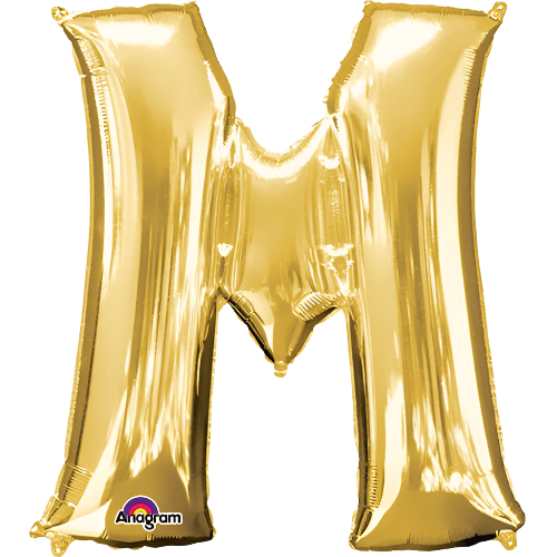 Large Gold Foil Letters