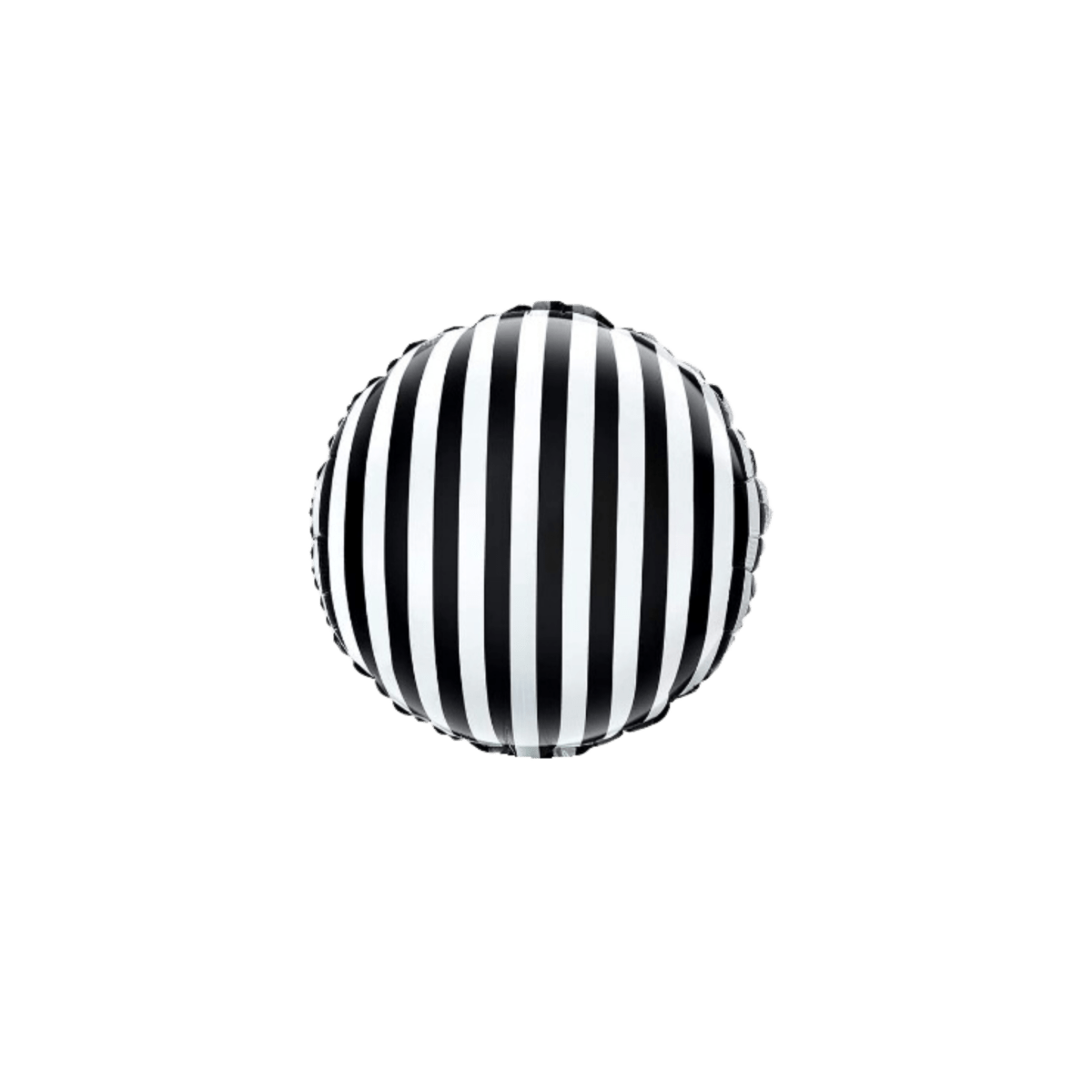 Black and White Stripe Balloon