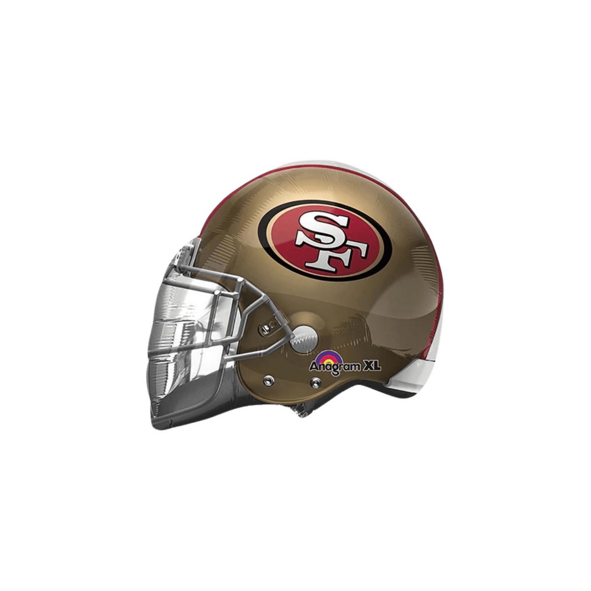 49ers Football Helmet Balloon