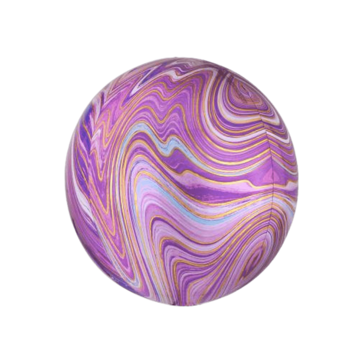 Marble Purple Orb Balloon