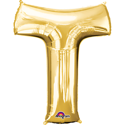 Large Gold Foil Letters