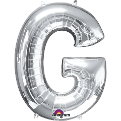 Large Silver Foil Letters