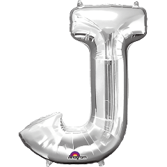 Large Silver Foil Letters