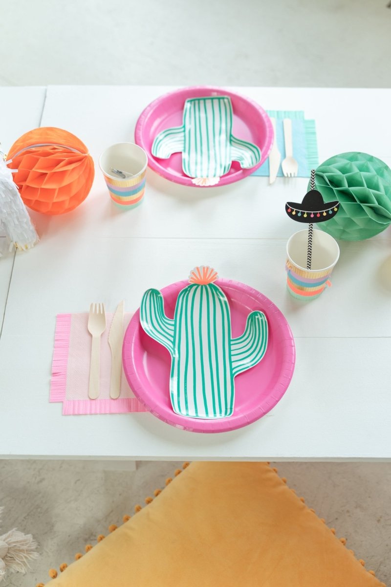 Fiesta Plates (Set of 12) | Fiesta Dinner Plates | Bashify Event Co.