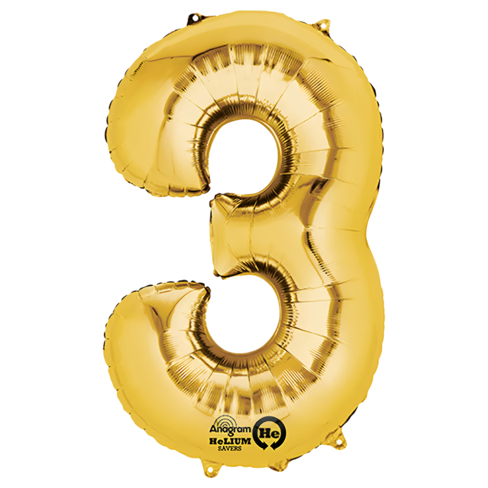 Gold Foil Numbers