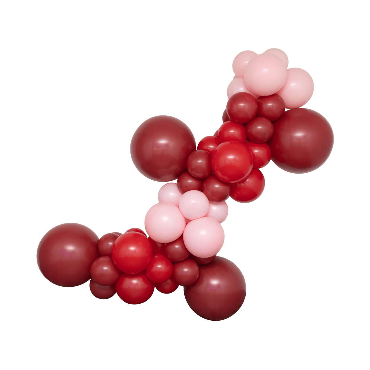 The Red Christmas Balloon Garland Kit