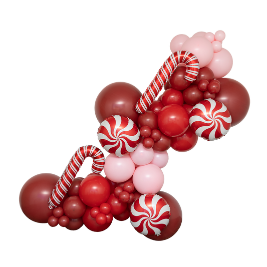 The Red Christmas Balloon Garland Kit