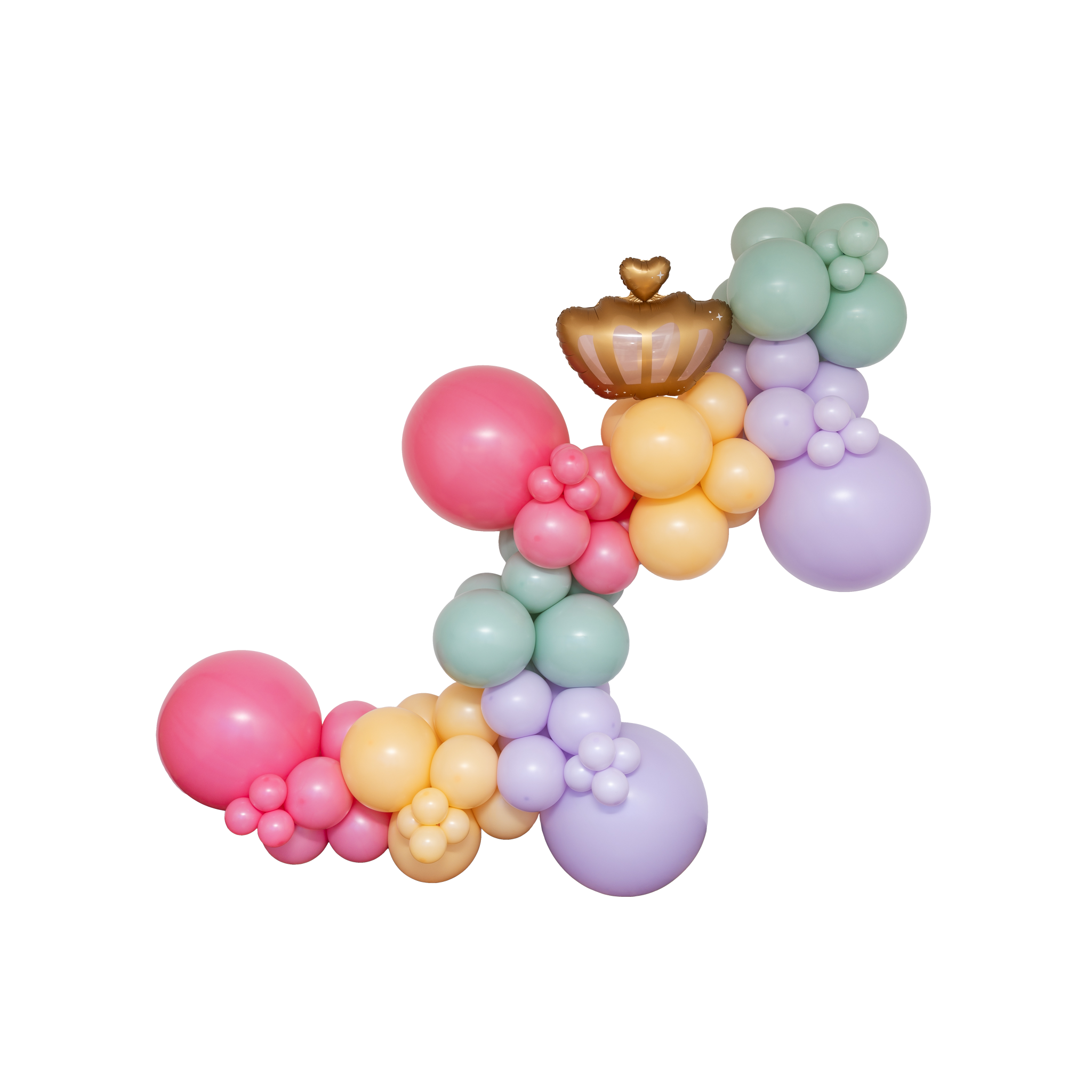 Princess Party Balloon Garland Kit