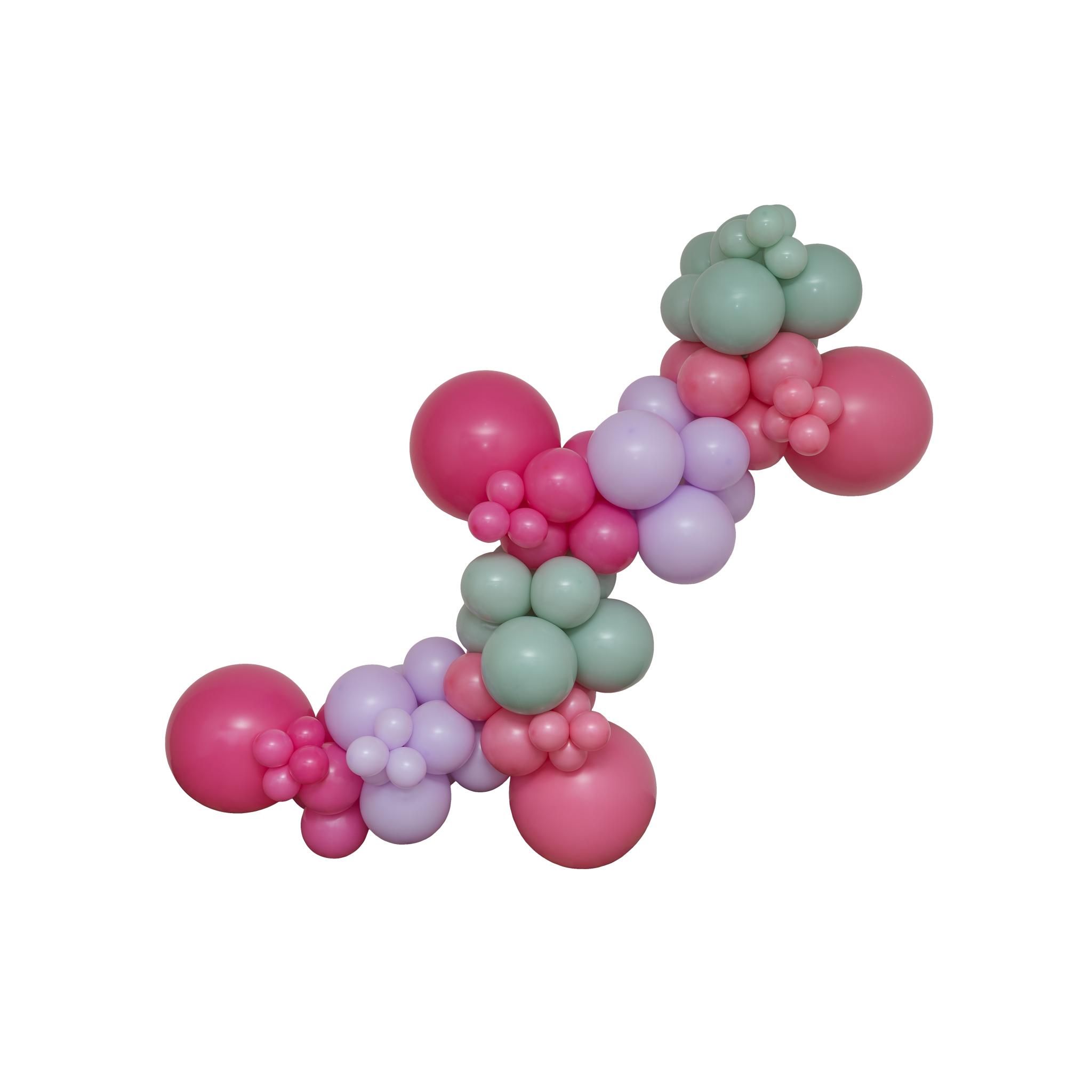Pink Dino Balloon Garland Kit
