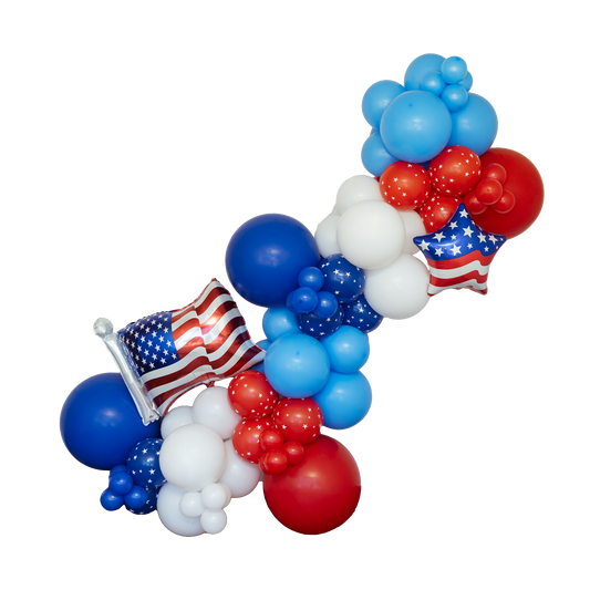 4th of July Balloon Garland Kit