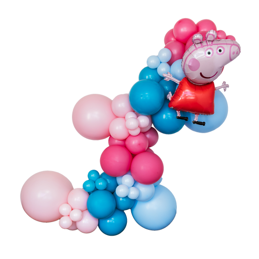 Peppa Pig Balloon Garland Kit