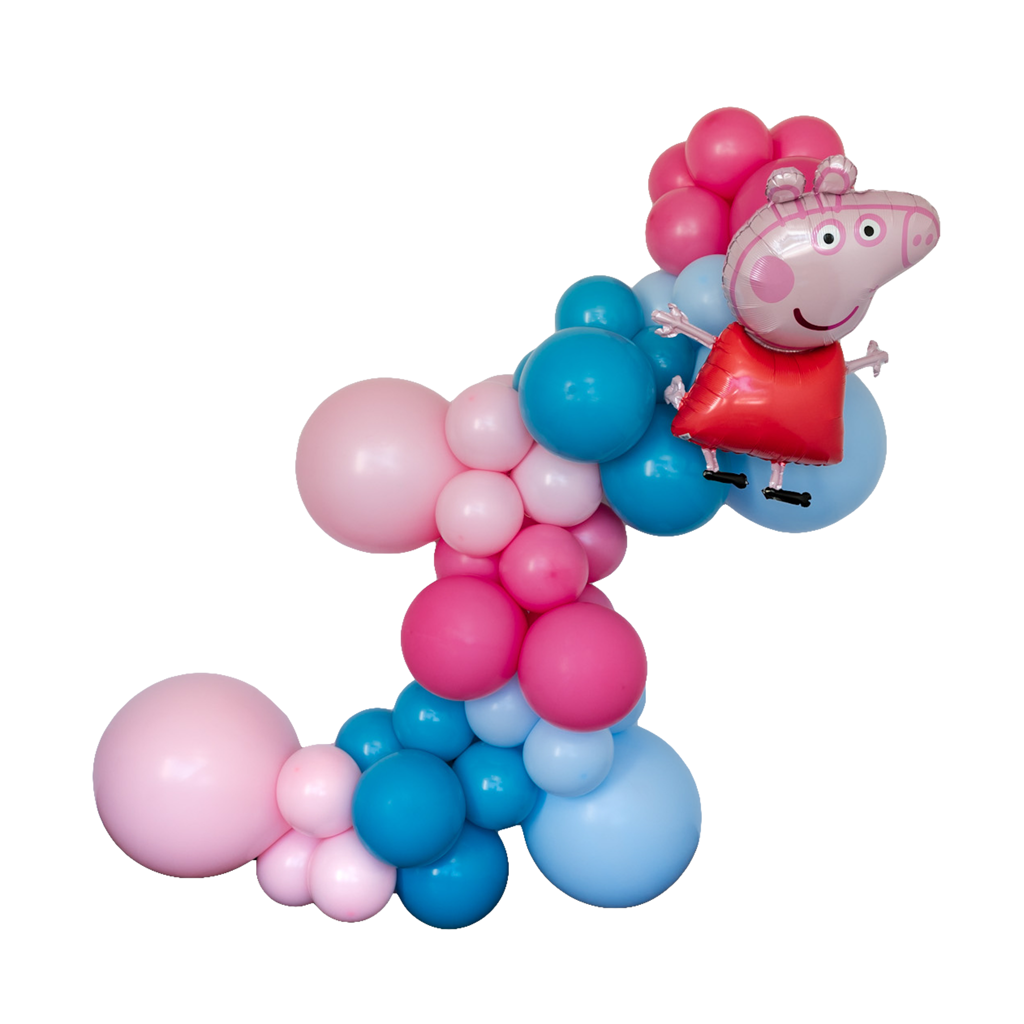 Peppa Pig Balloon Garland Kit