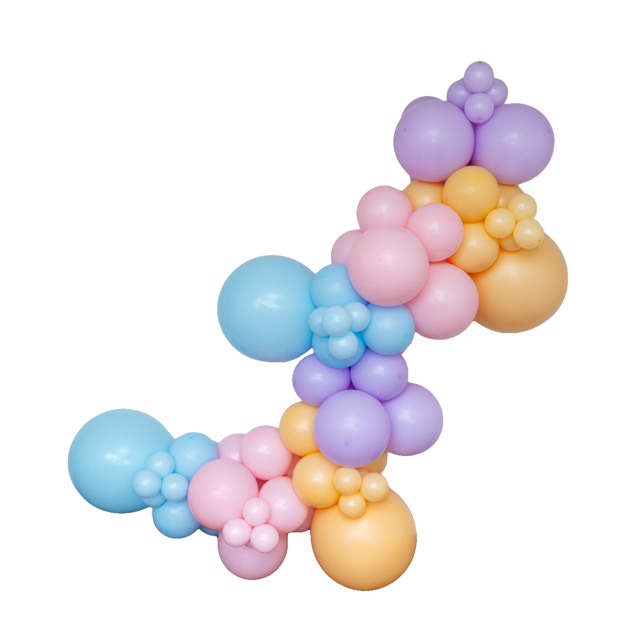 Pastel Bluey Balloon Garland Kit