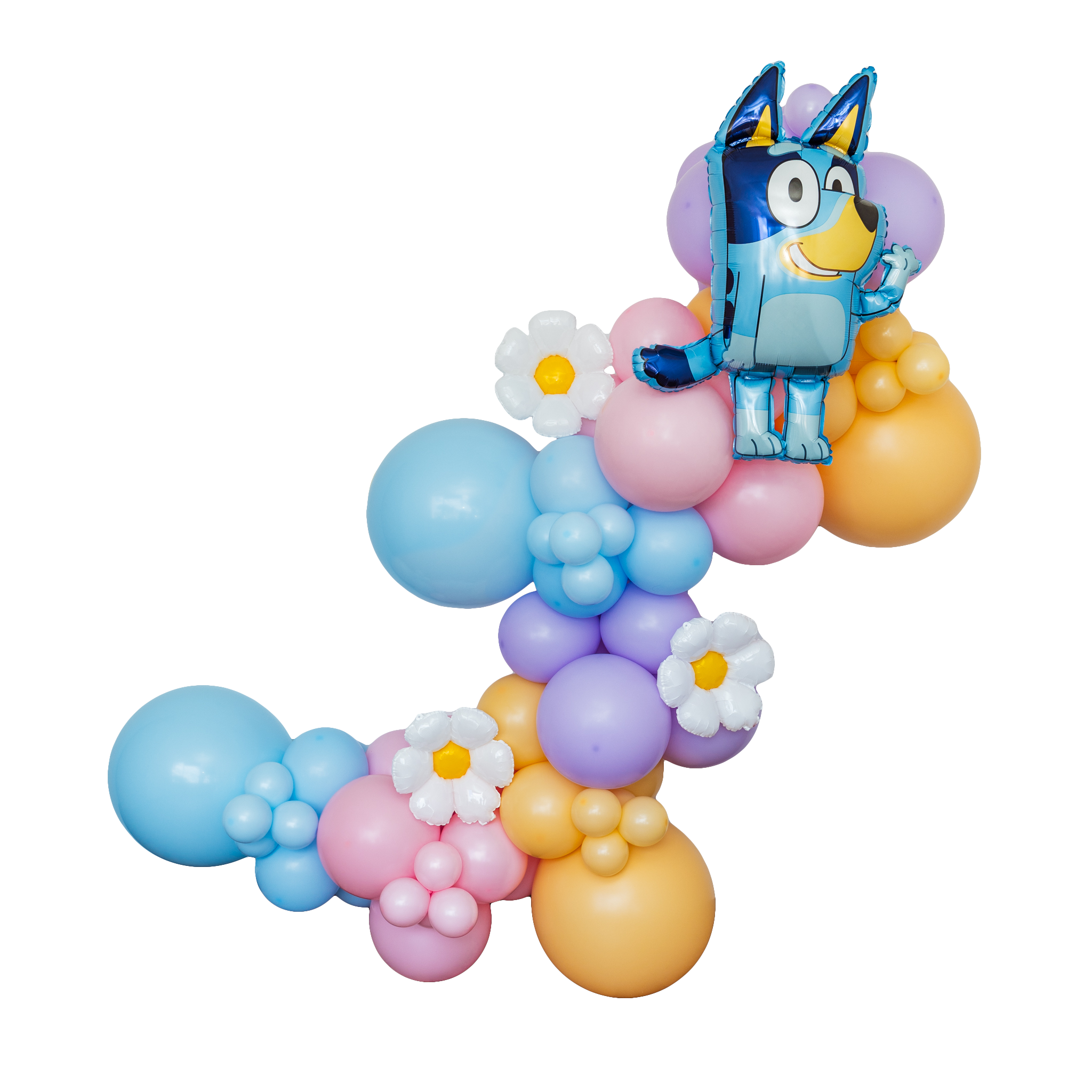 Pastel Bluey Balloon Garland Kit