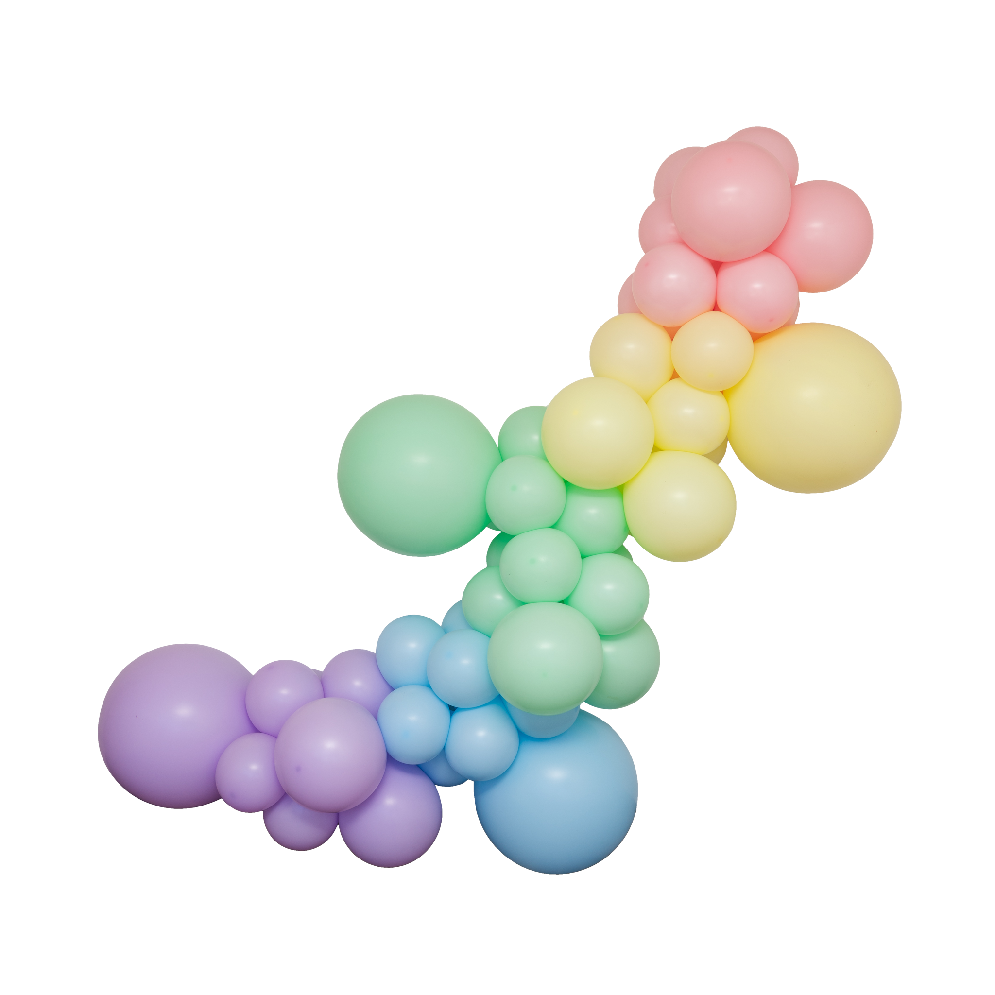 Pastel Scoop Balloon Garland Kit