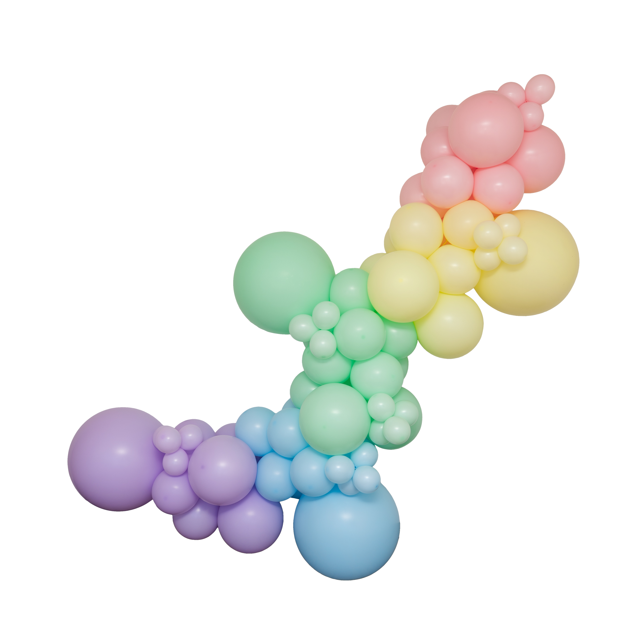 Pastel Scoop Balloon Garland Kit