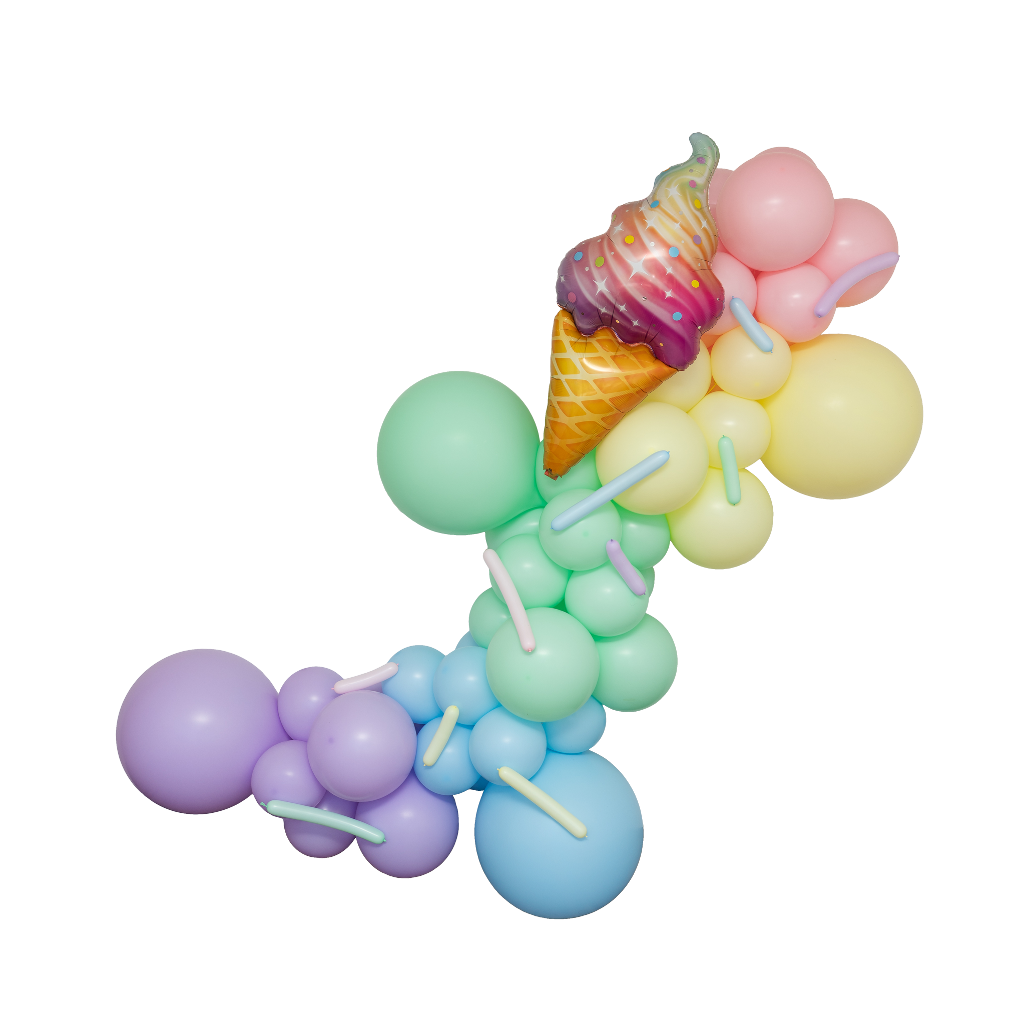 Pastel Scoop Balloon Garland Kit