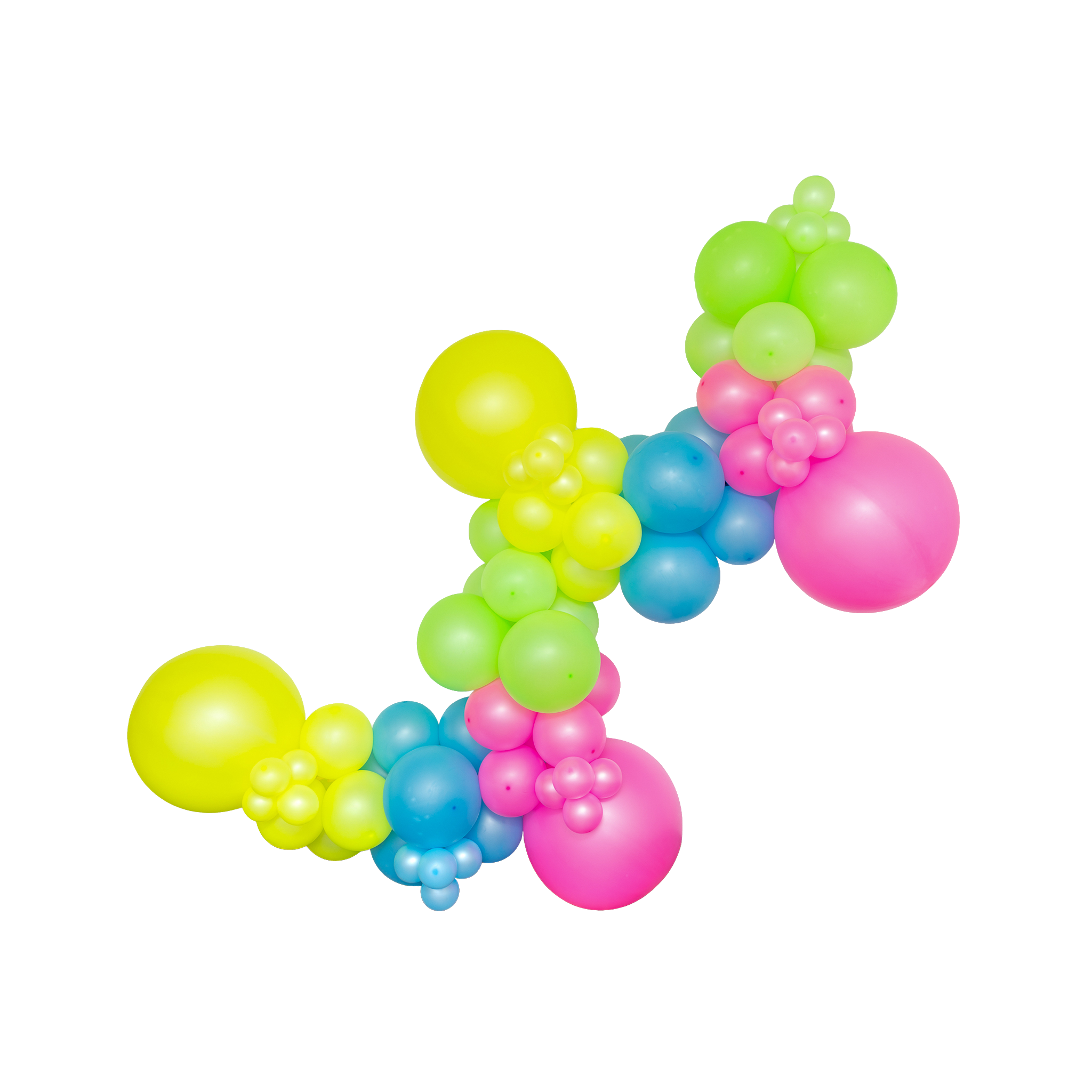 The Neon Balloon Garland Kit