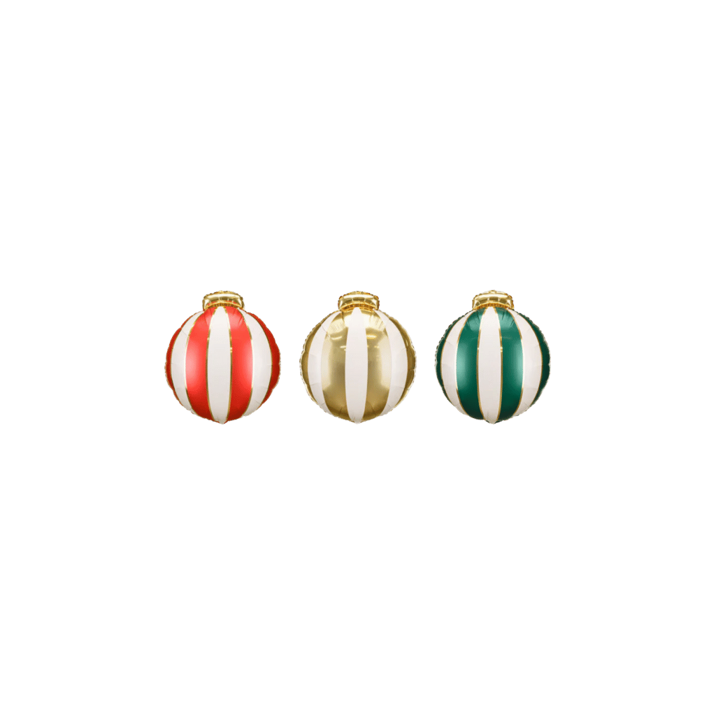 Christmas Ornaments Balloons (Pack of 3)