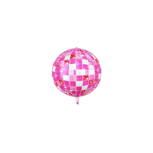 Pink Disco Ball Balloon