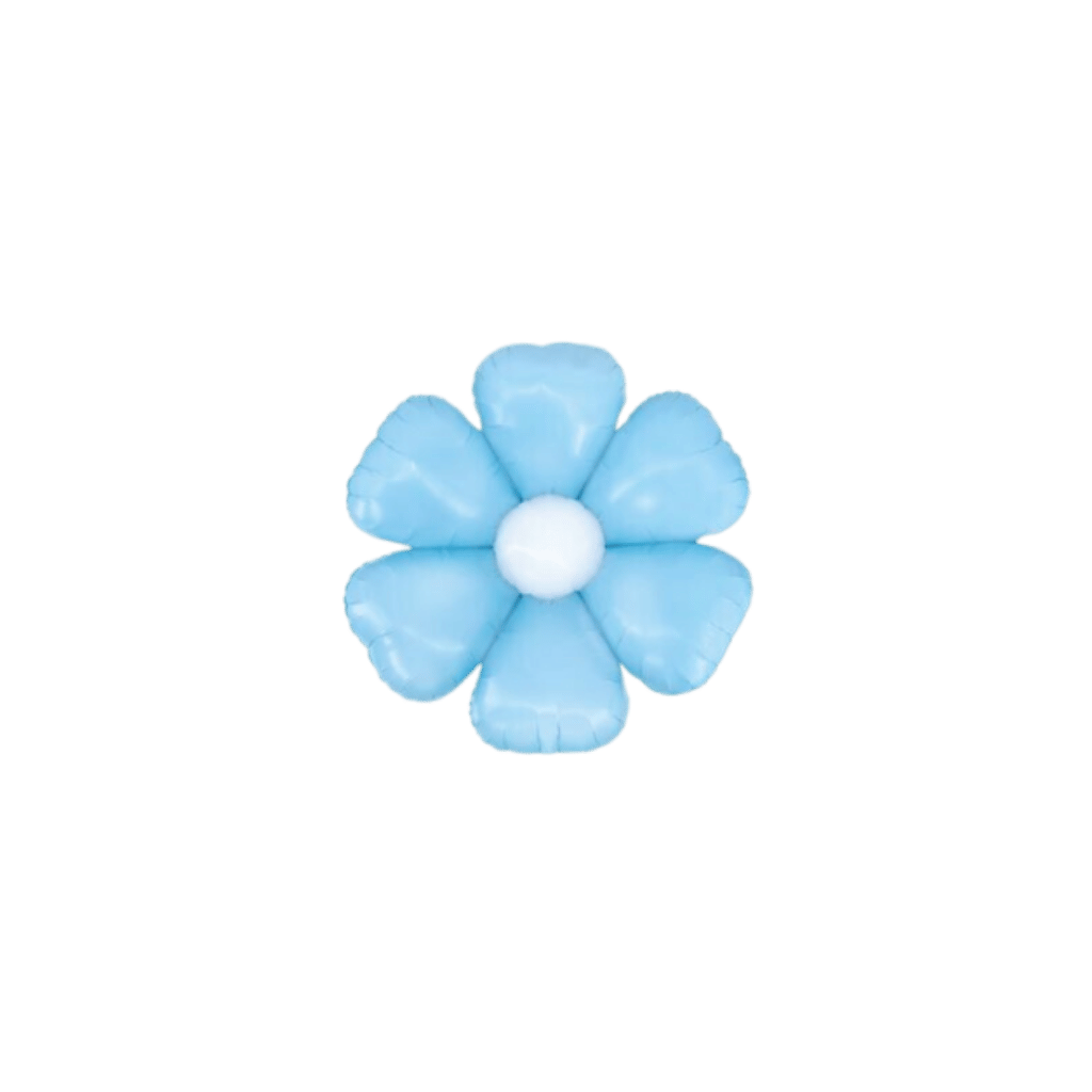 Light Blue Flower Balloon