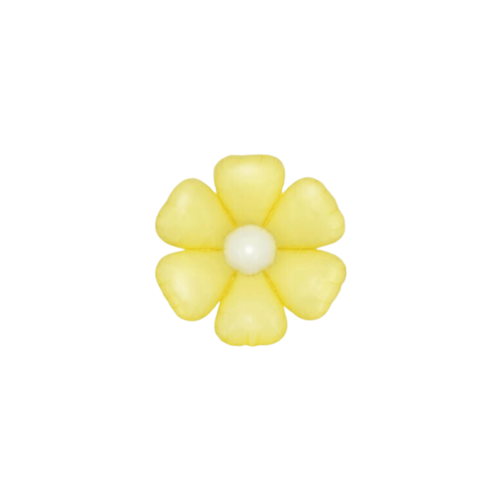 Light Yellow Flower Balloon