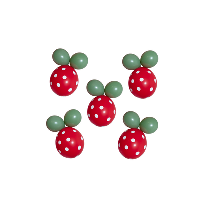 Strawberry Balloons (Pack of 5)