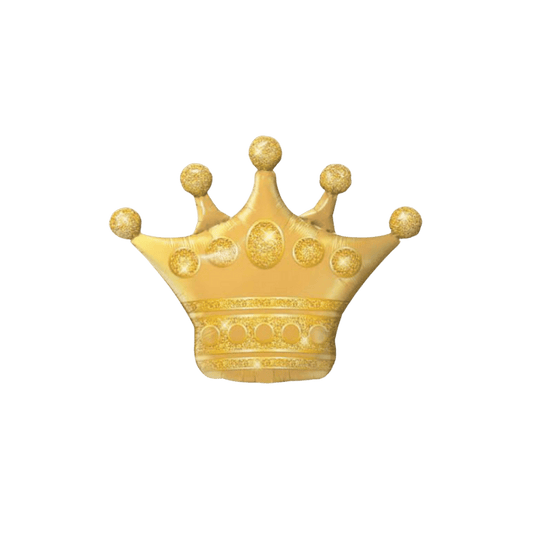 Gold Crown Balloon