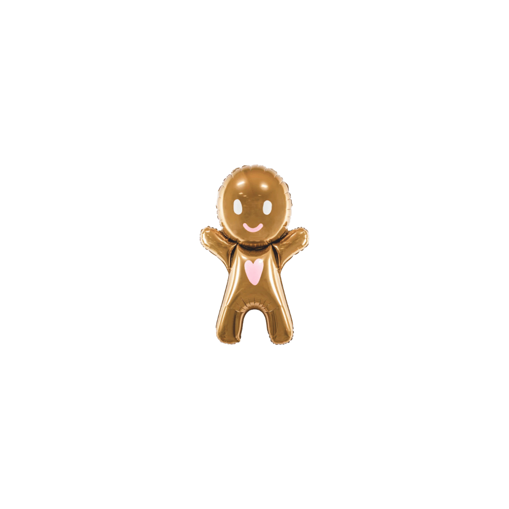 Cute Gingerbread Man Balloon