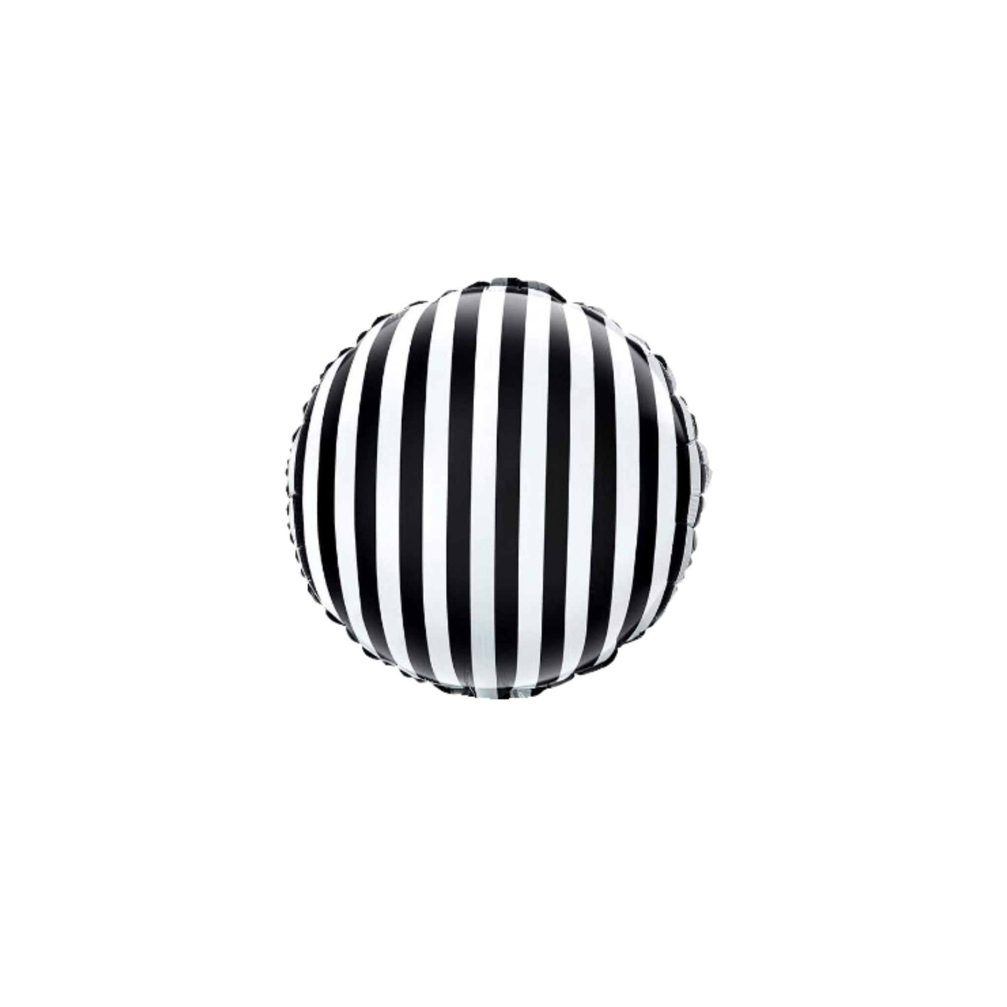 Black and White Stripe Balloon