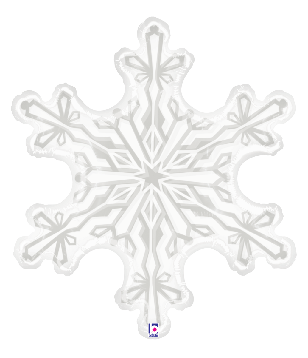 Snowflake Balloon (pack of 2)