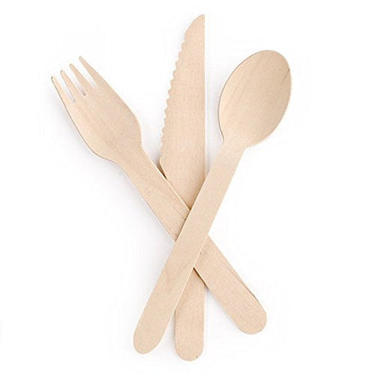 Bamboo Utensils (Set of 8) | Bamboo Utensils Set | Bashify Event Co.