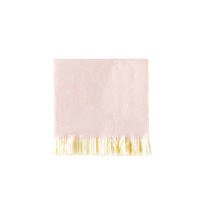 Pink Fringe Napkins (Set of 20) | Bashify Event Co.