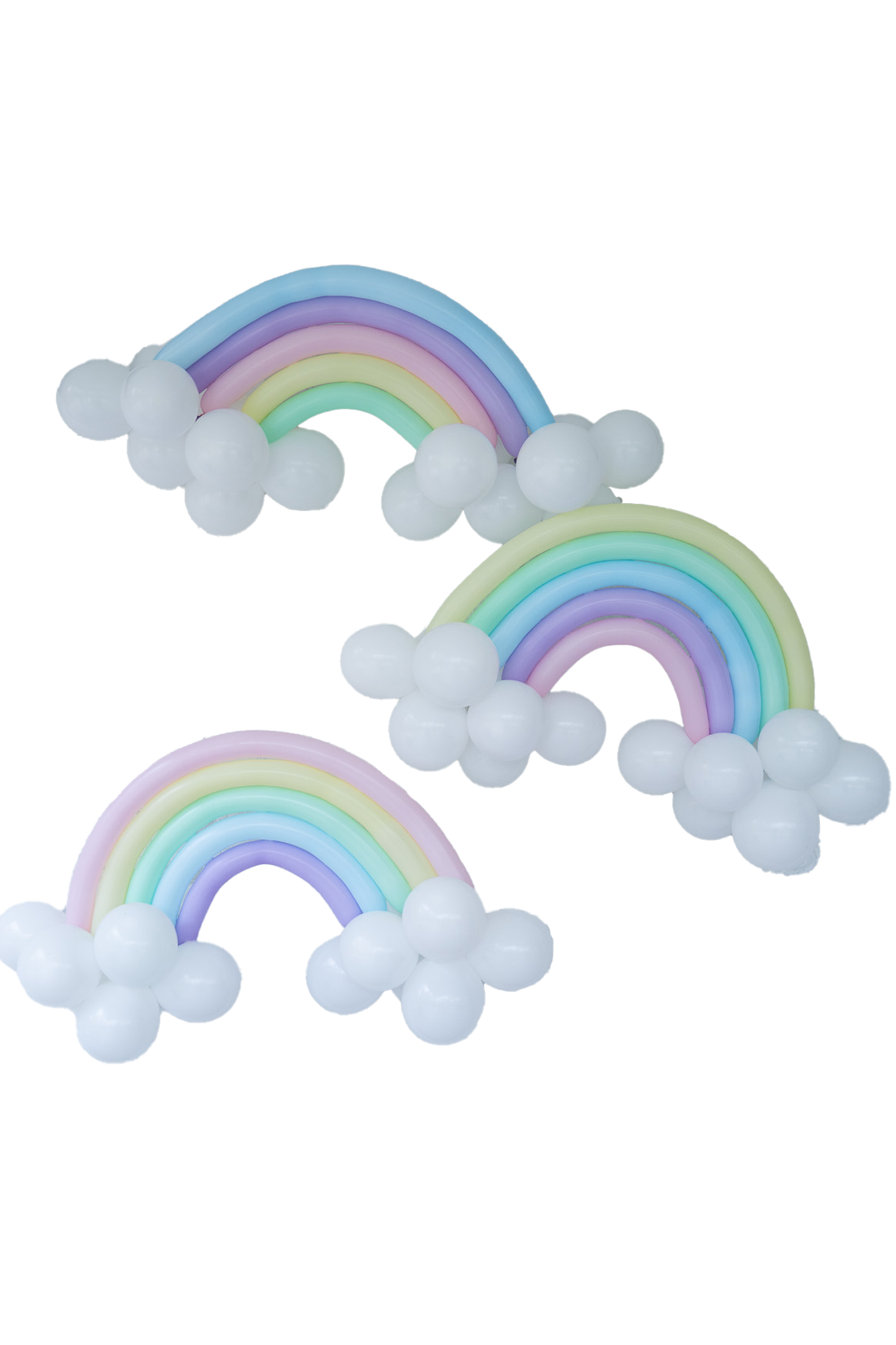 Rainbow Balloons (Set of 3)